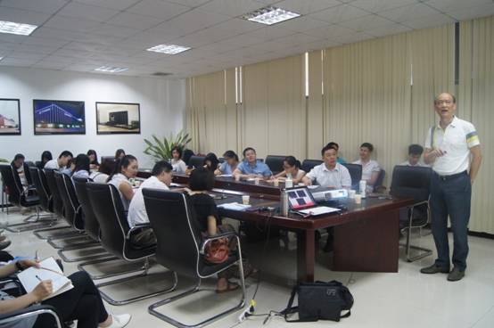 中国陶瓷十大品牌JXF吉祥坊陶瓷开展产品知识培训