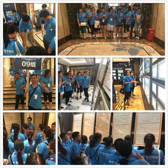 陶瓷一线品牌JXF吉祥坊精英参观JXF吉祥坊